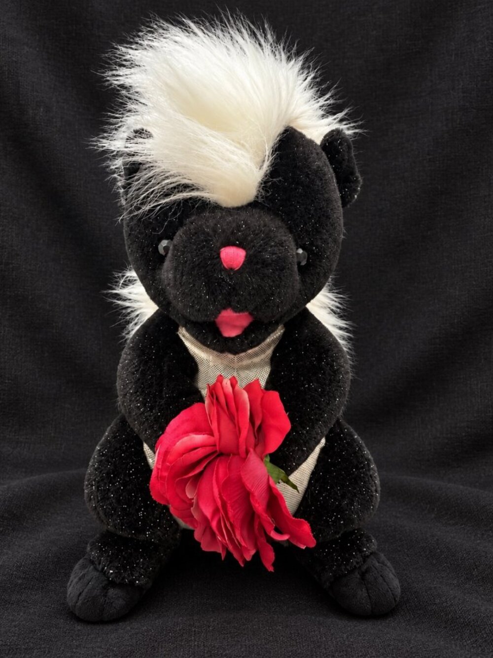 Barbie of Swan Lake Carlita the Skunk Plush Jumbo 21" 2003 Mattel Rare Vintage